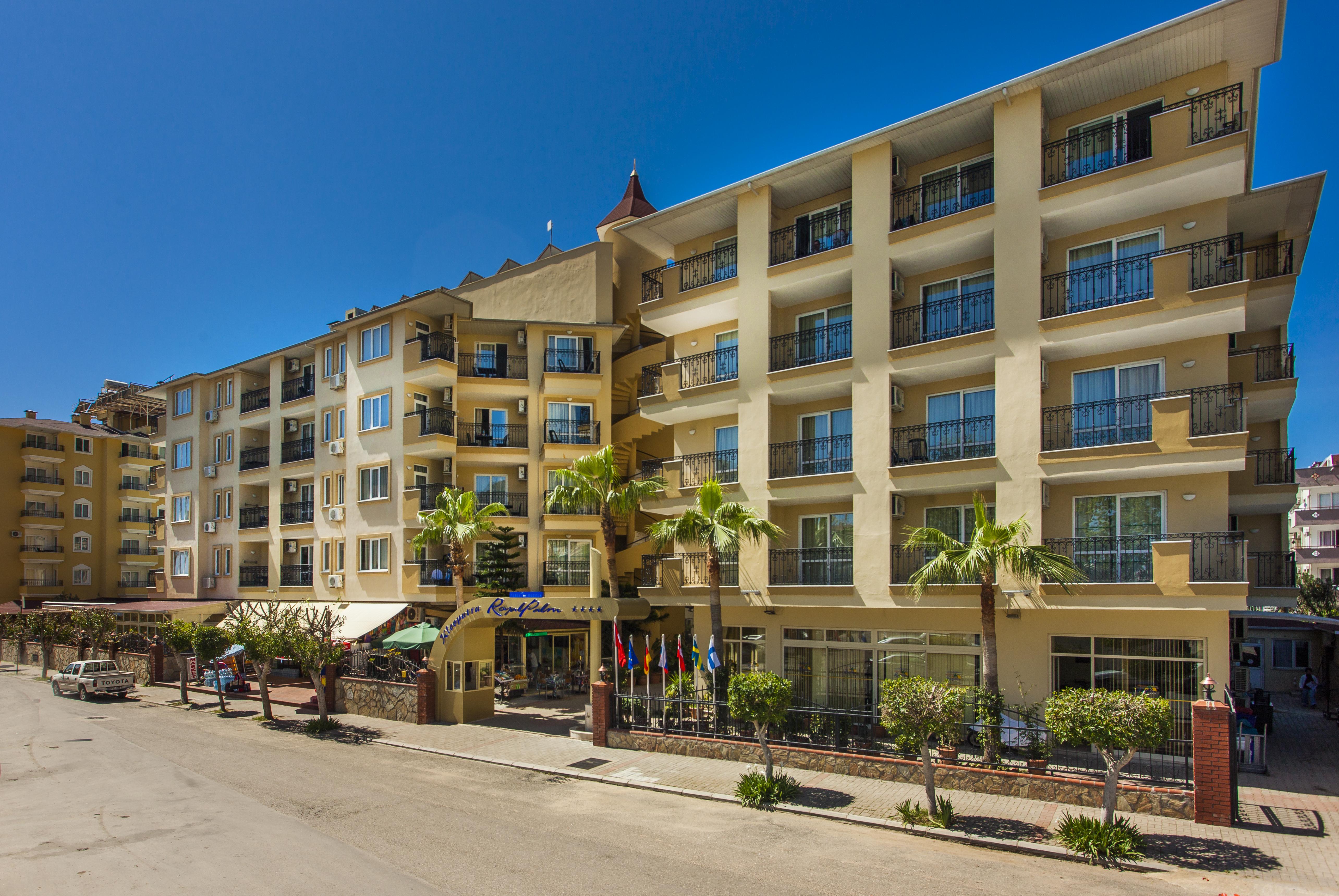 Kleopatra Royal Palm Hotel Alanya Exterior foto